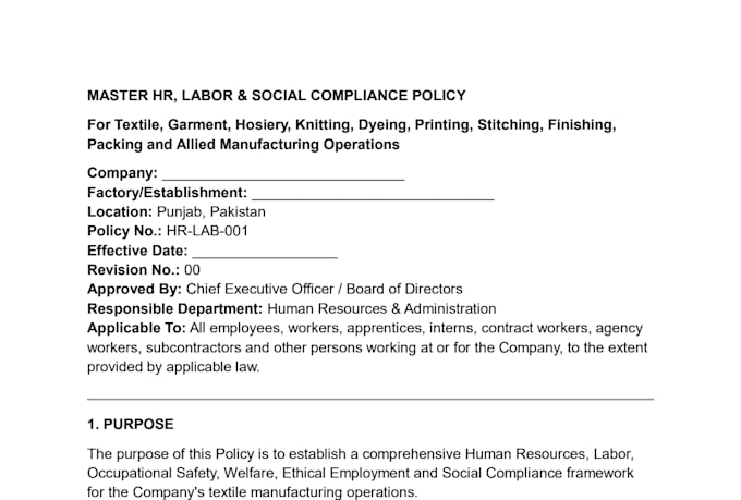 provide professional HR services,  and employees management
